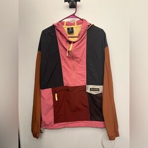 Columbia Colorblock Windbreaker Jacket
